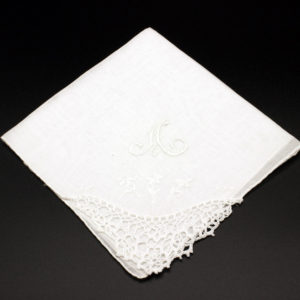 Burano handmade embroidered handkerchief