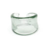 Murano glass ring Ferine transparente